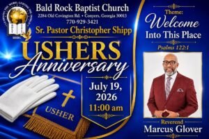 Ushers Anniversary